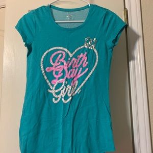 Girl’s Justice Birthday Shirt